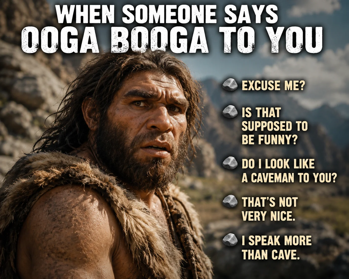 Gaming Best Comebacks When Someone Says Ooga Booga To You