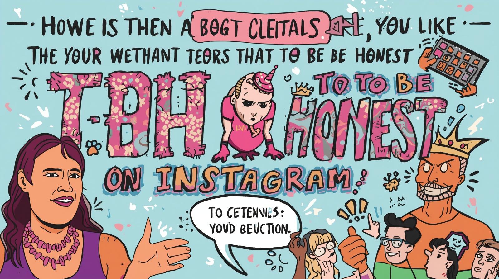 Best responses to a tbh on Instagram