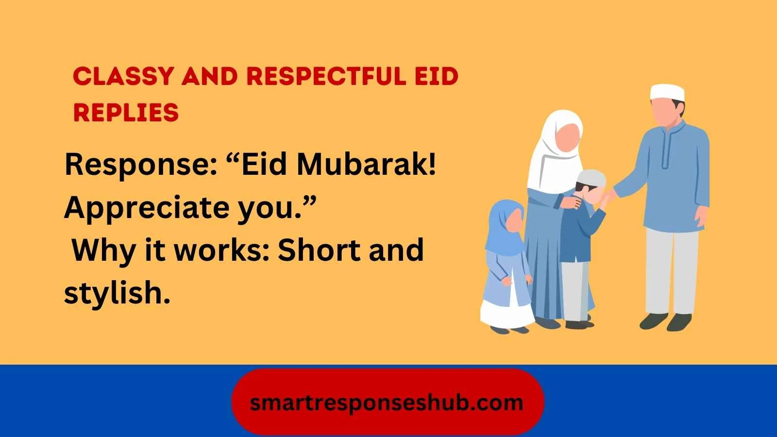 Classy And Respectful Eid Replies