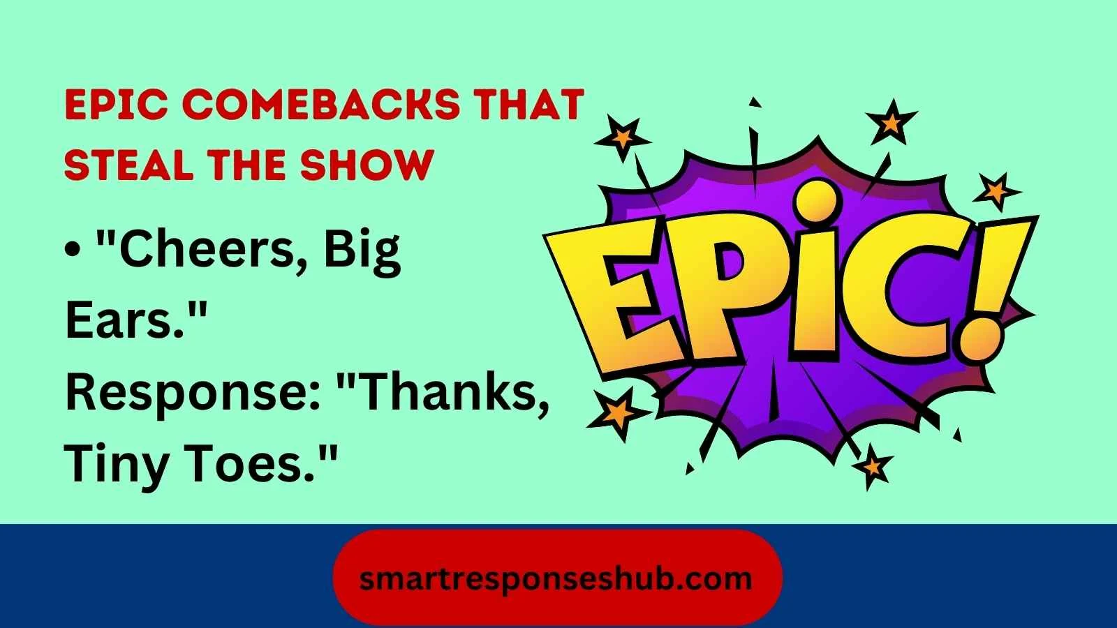 Epic responses to cheers big ears